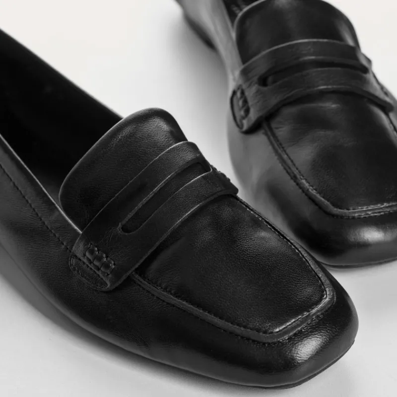 Reqins MOCASSINS HEMA CUIR CC NOIR Sale