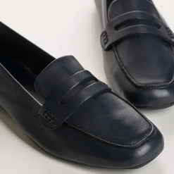 Reqins MOCASSINS HEMA CUIR CC BLEU Hot