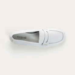 Reqins MOCASSINS HEMA CUIR CC BLANC Best
