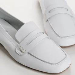 Reqins MOCASSINS HEMA CUIR CC BLANC Best