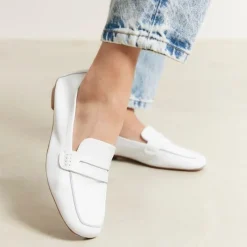 Reqins MOCASSINS HEMA CUIR CC BLANC Best