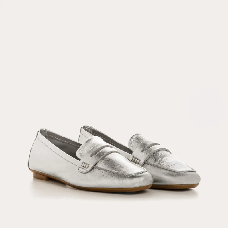 Reqins MOCASSINS HEMA ECLAT CC ARGENT Online