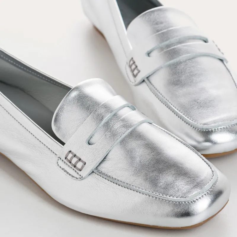 Reqins MOCASSINS HEMA ECLAT CC ARGENT Online