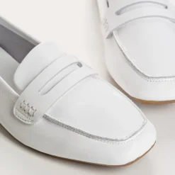 Reqins MOCASSINS HEMA VERNIS CC BLANC Fashion