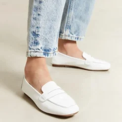 Reqins MOCASSINS HEMA VERNIS CC BLANC Fashion