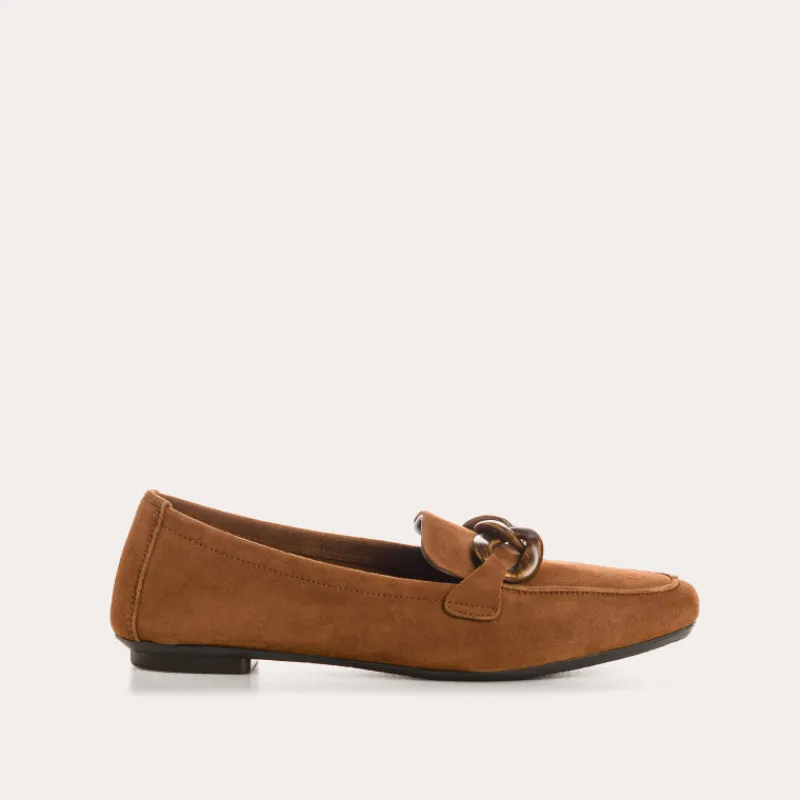 Reqins MOCASSINS HORACE CUIR VELOURS MARRON Best