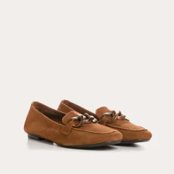 Reqins MOCASSINS HORACE CUIR VELOURS MARRON Best