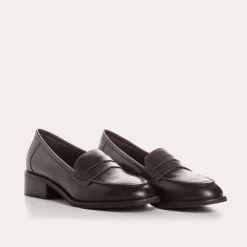 Reqins MOCASSINS JOYA CUIR MARRON Fashion