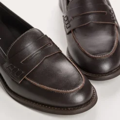 Reqins MOCASSINS JOYA CUIR MARRON Fashion