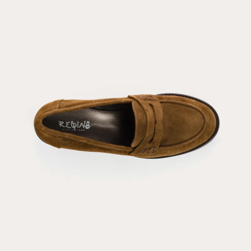 Reqins MOCASSINS JOYA CUIR VELOURS CAMEL Best