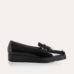 Reqins MOCASSINS NOMANI VERNIS NOIR Clearance