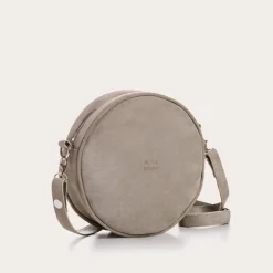 Reqins SAC CALIOPE CUIR VELOURS CACTUS Hot