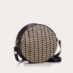 Reqins SAC CALIOPE CUIR/PALM NOIR Fashion