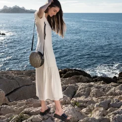 Reqins SAC CALIOPE CUIR/PALM NOIR Fashion